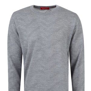 DAMAT Grey Crewneck Sweater